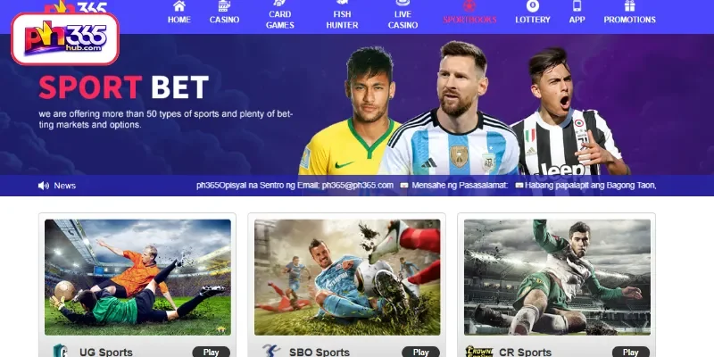 Discover the Elite Betting Sections at PH365 Sports