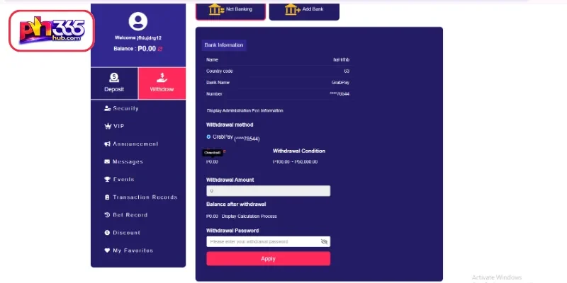 Fast and Simple Steps to Complete a PH365 Withdrawal