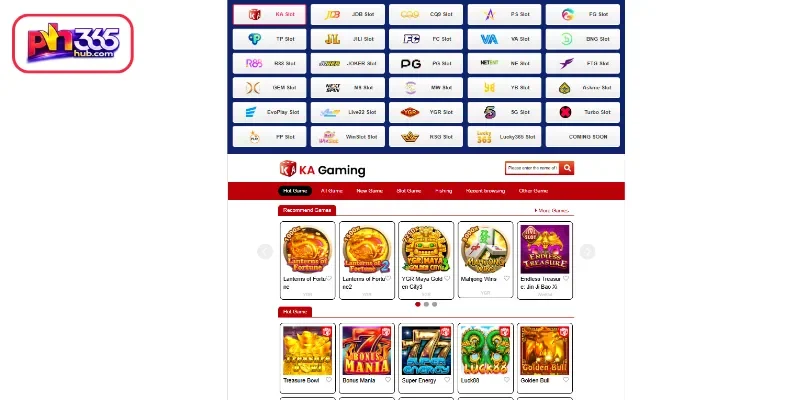 Premium Game Collection at PH365 Slots